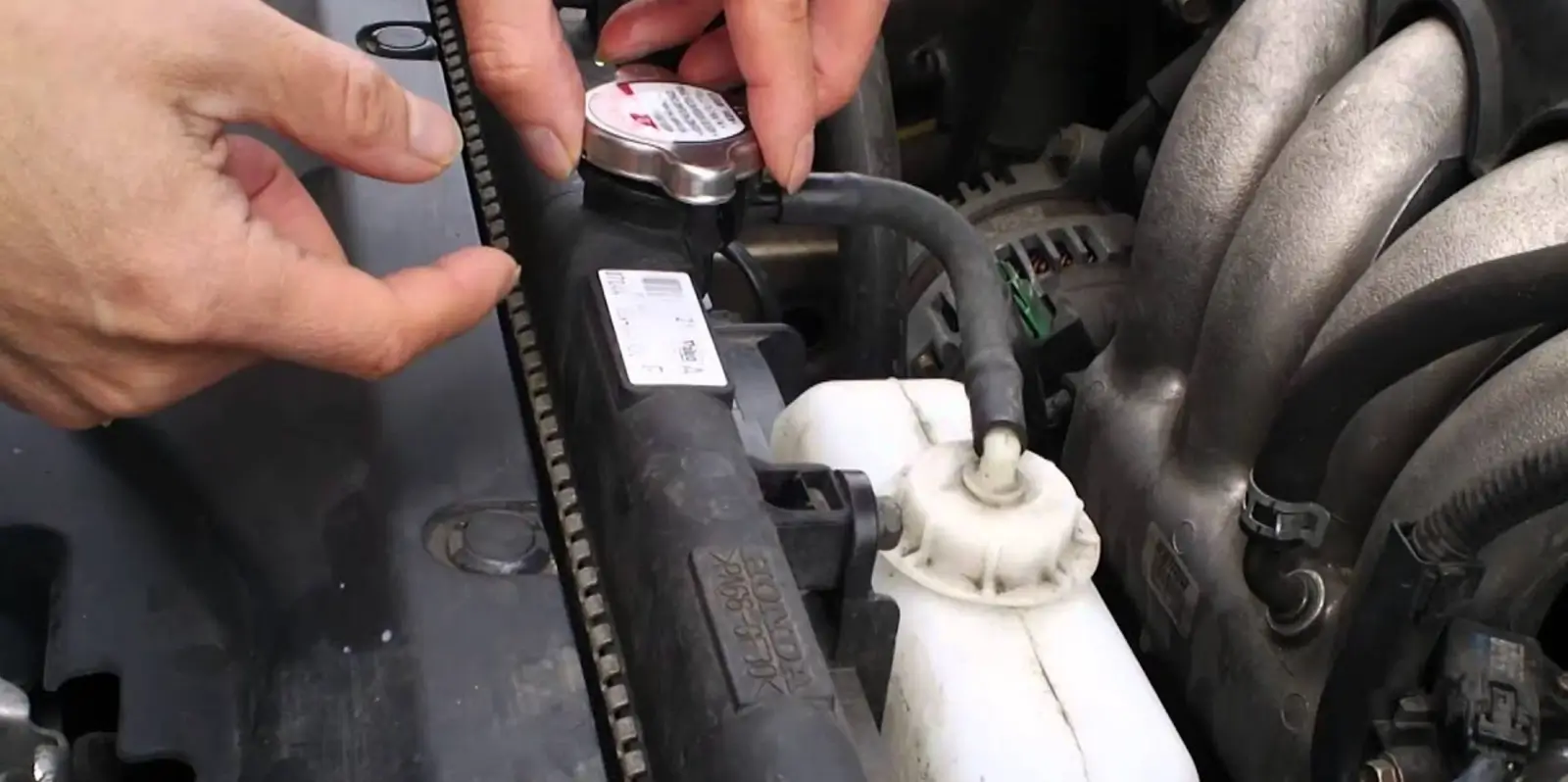 Collapsed Radiator Hoses