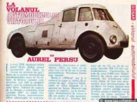 The Aurel Persu car