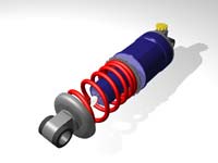 coilover car suspension