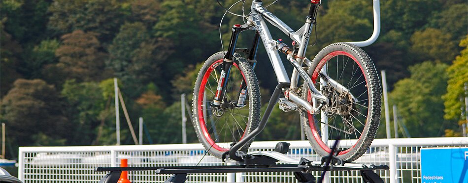 bike racks on a vehicle