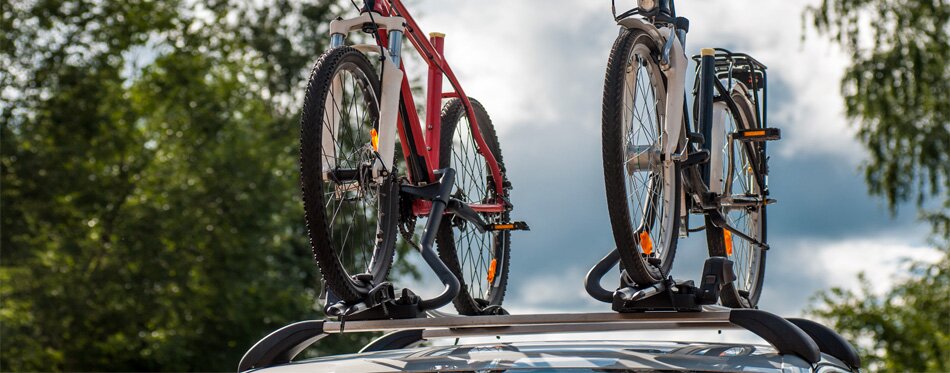 bike racks on the car