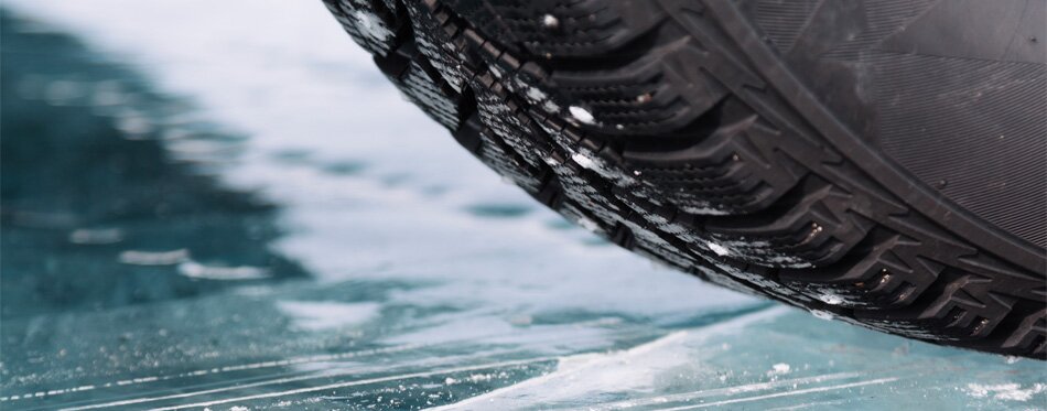 tires on ice