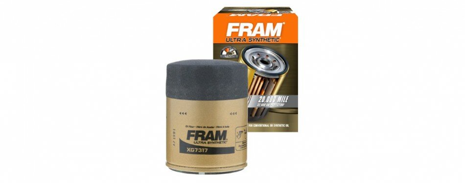 FRAM XG7317 Ultra Synthetic Spin-On Oil Filter with Sure Grip