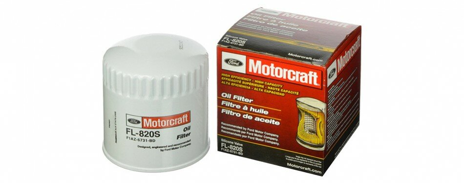 Motorcraft FL820S Silicone Valve Oil Filter