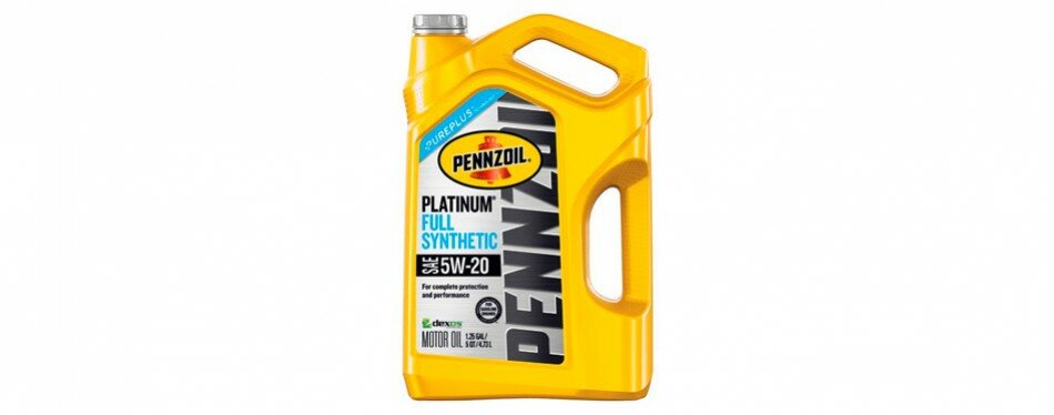 Pennzoil 550046122 Platinum 5 quart 5W-20 Full Synthetic Motor Oil