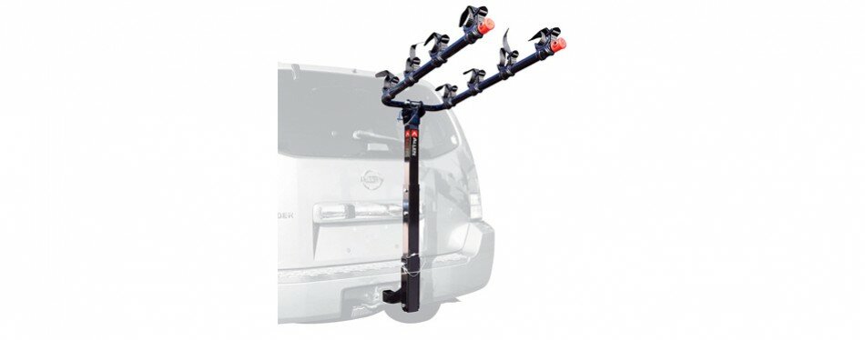 allen sports deluxe hitch mounted bike rack