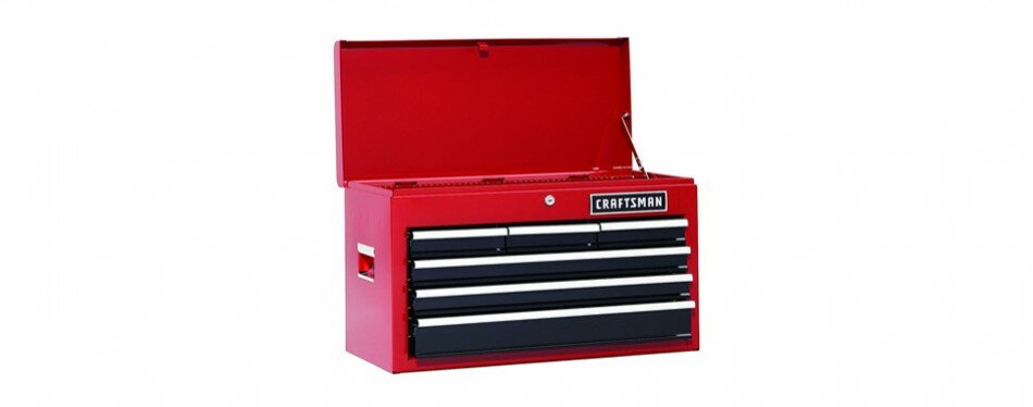 craftsman 6 drawer heavy duty top tool chest