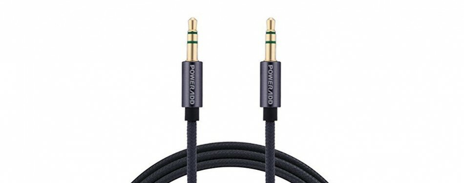 poweradd nylon braided 3.5mm cable