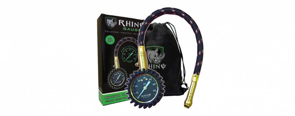 rhino usa heavy duty tire pressure gauge