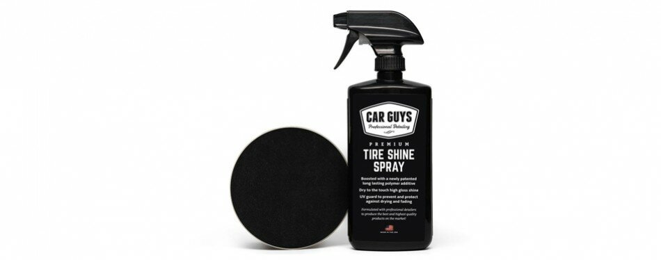 tire shine spray